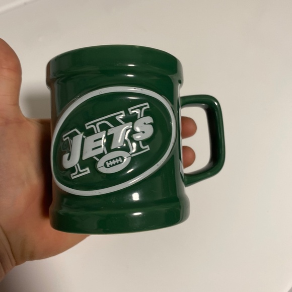 New York Jets football nfl coffee cup green and white - Picture 6 of 6